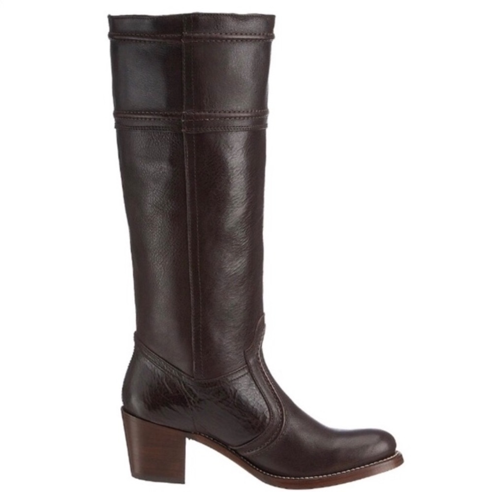 Frye Jane Dark Brown Boots